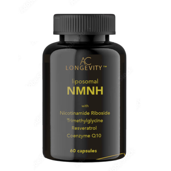 Liposomal NMNH +NR NAD booster complex with resveratrol and CoQ10- 60 capsules